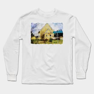 Canoe Cove School PEI Art Long Sleeve T-Shirt